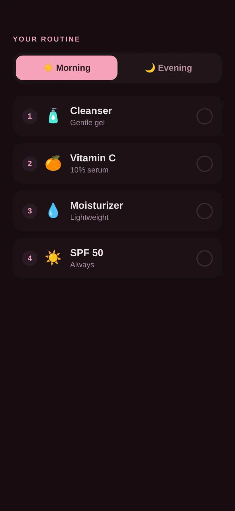 Glow — Skincare preview 1