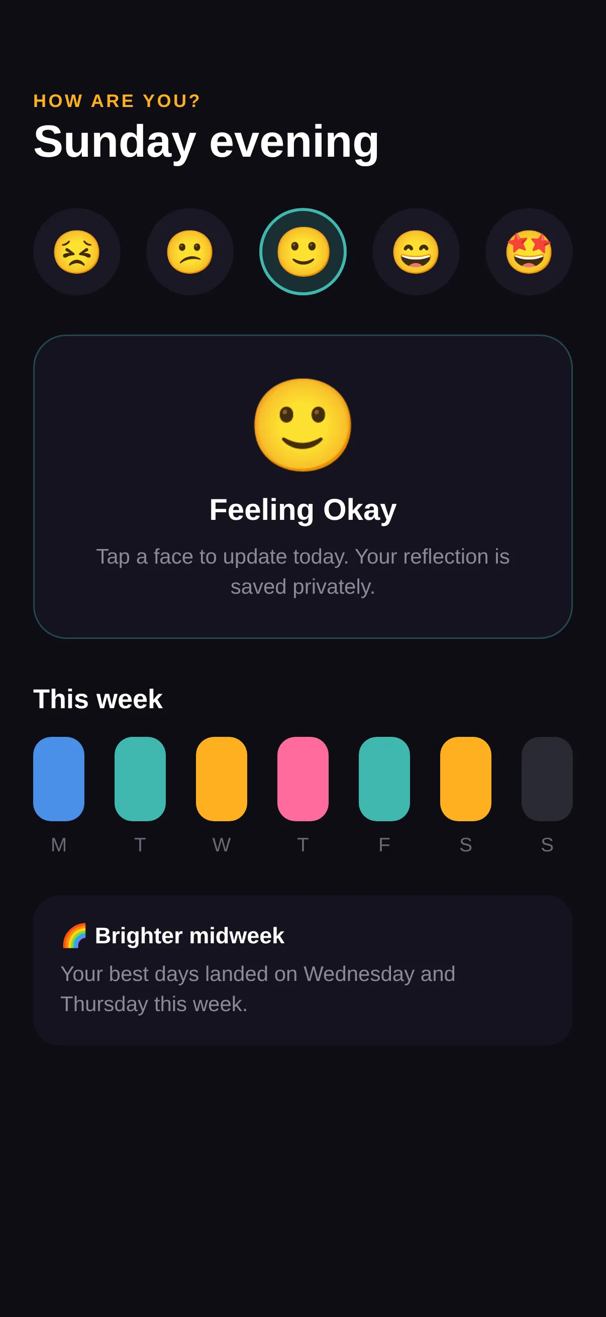 Tide — Mood Journal preview 1