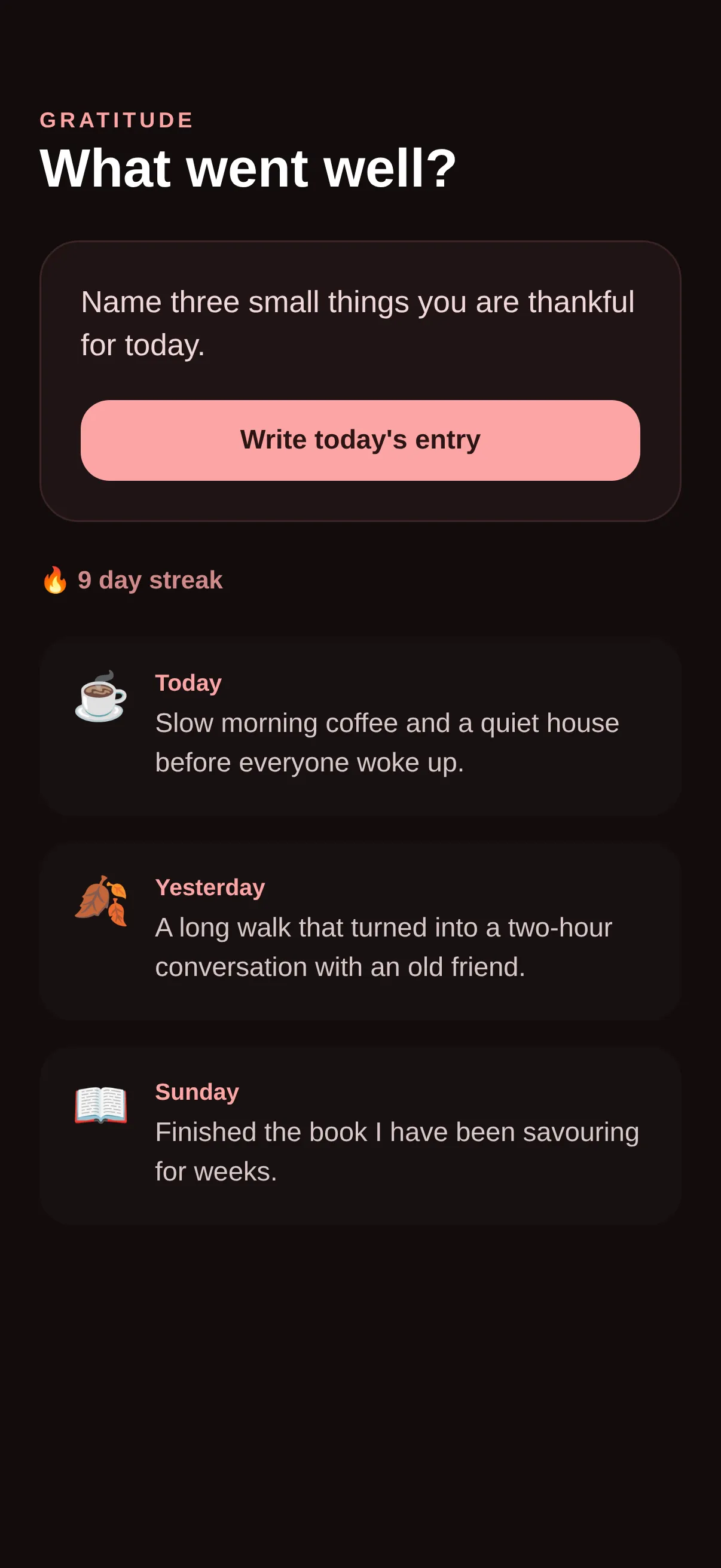 Grateful — Journal preview 1