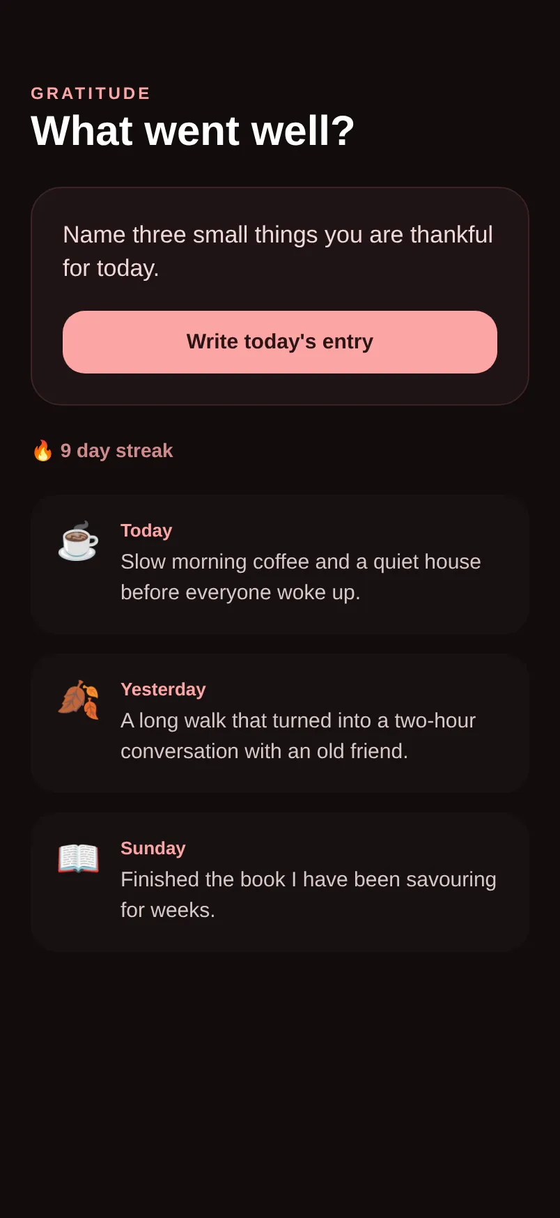 Grateful — Journal preview 1