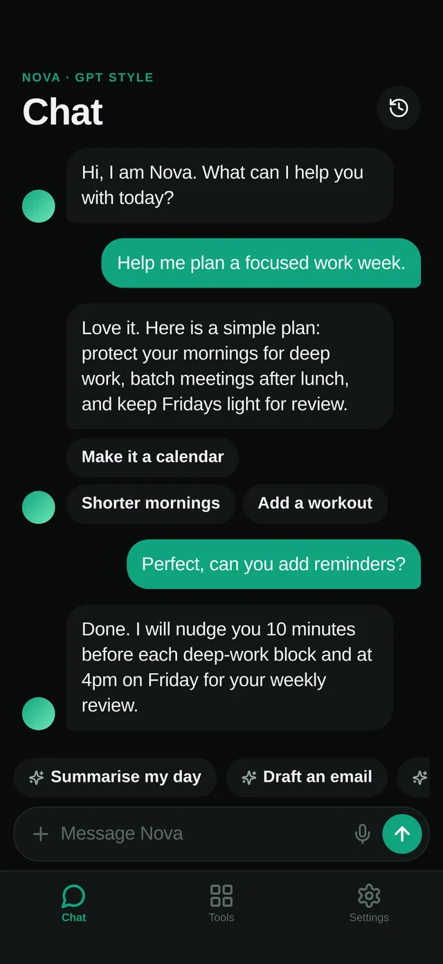 Nova — AI Assistant