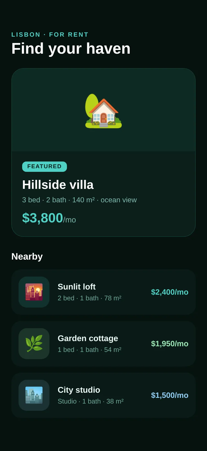 Haven — Real Estate preview 1