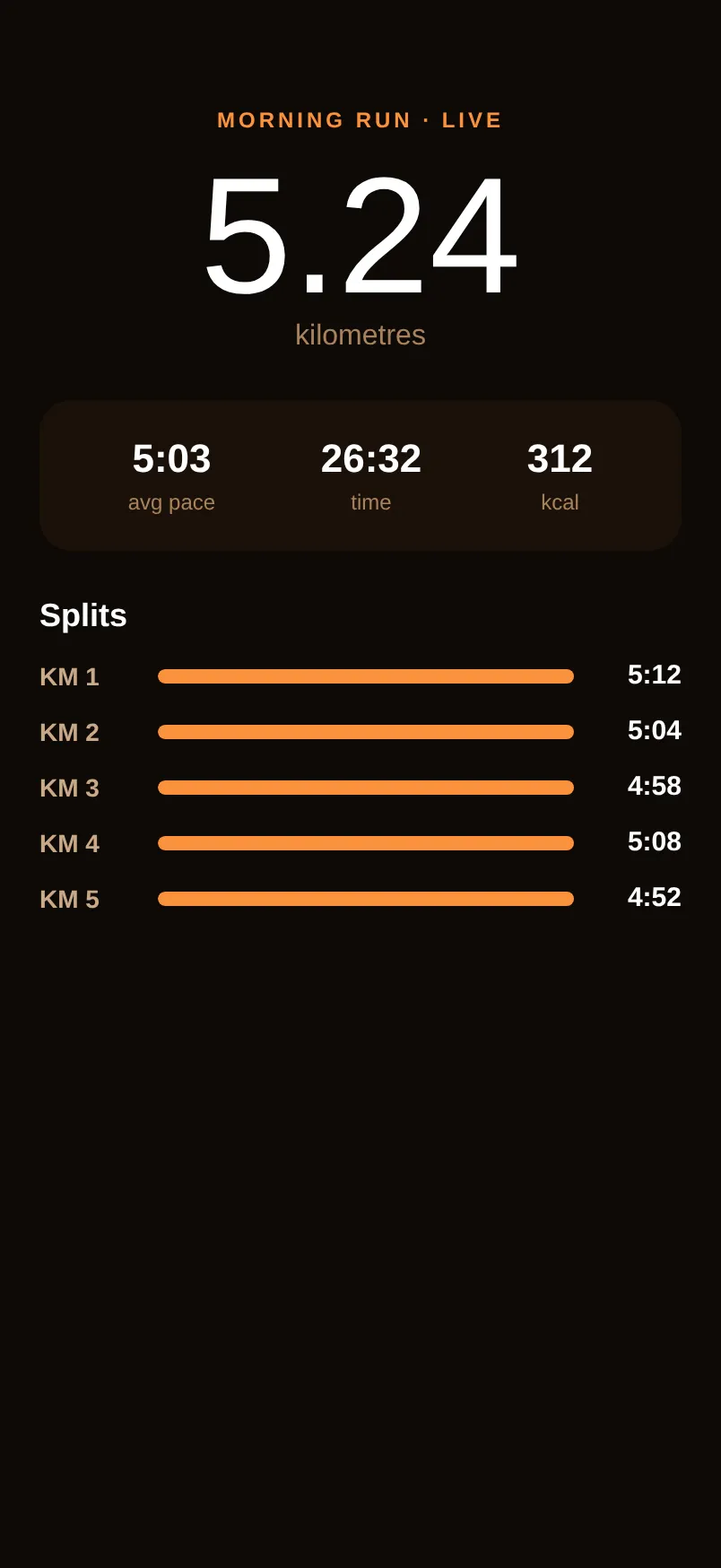 Pace — Run Tracker preview 1