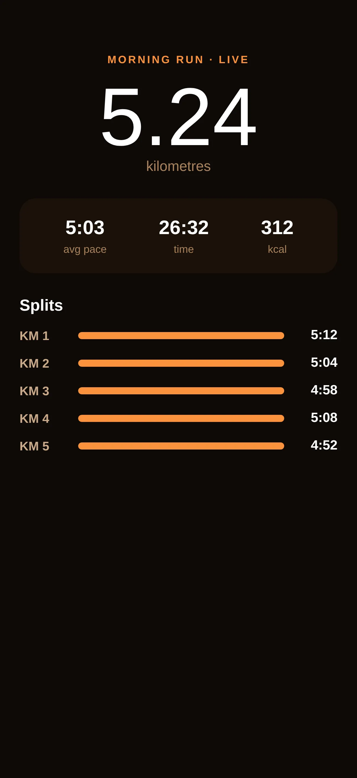 Pace — Run Tracker preview 1