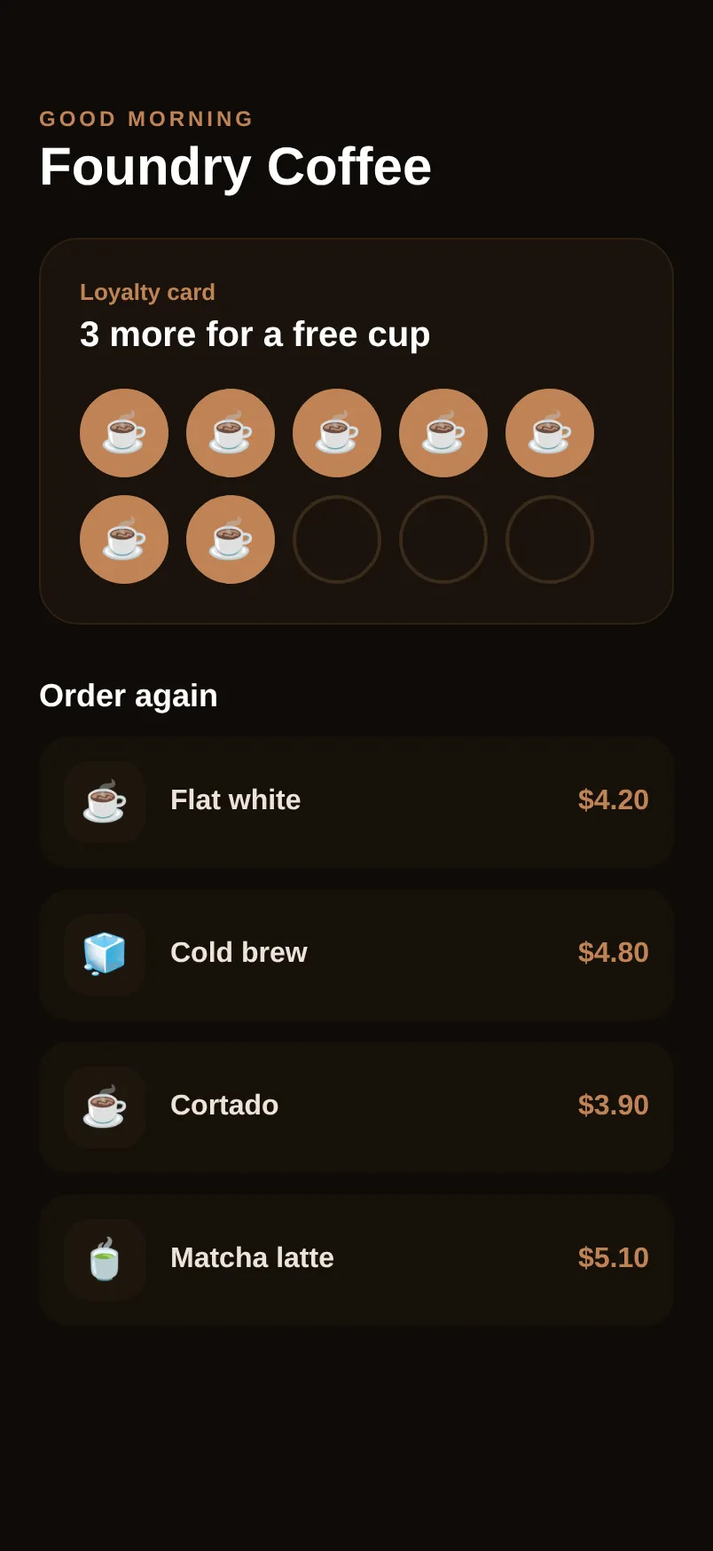 Roast — Coffee Rewards preview 1