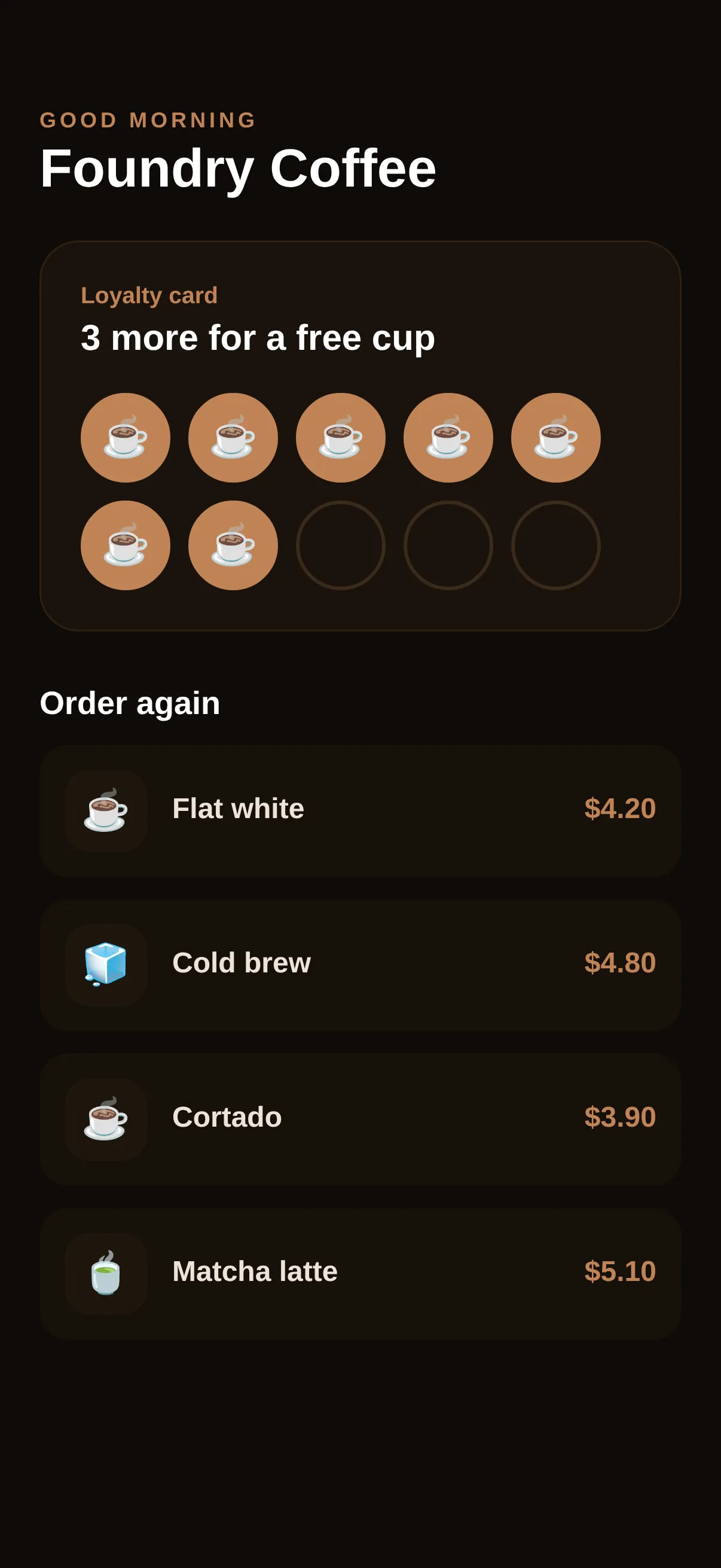 Roast — Coffee Rewards preview 1