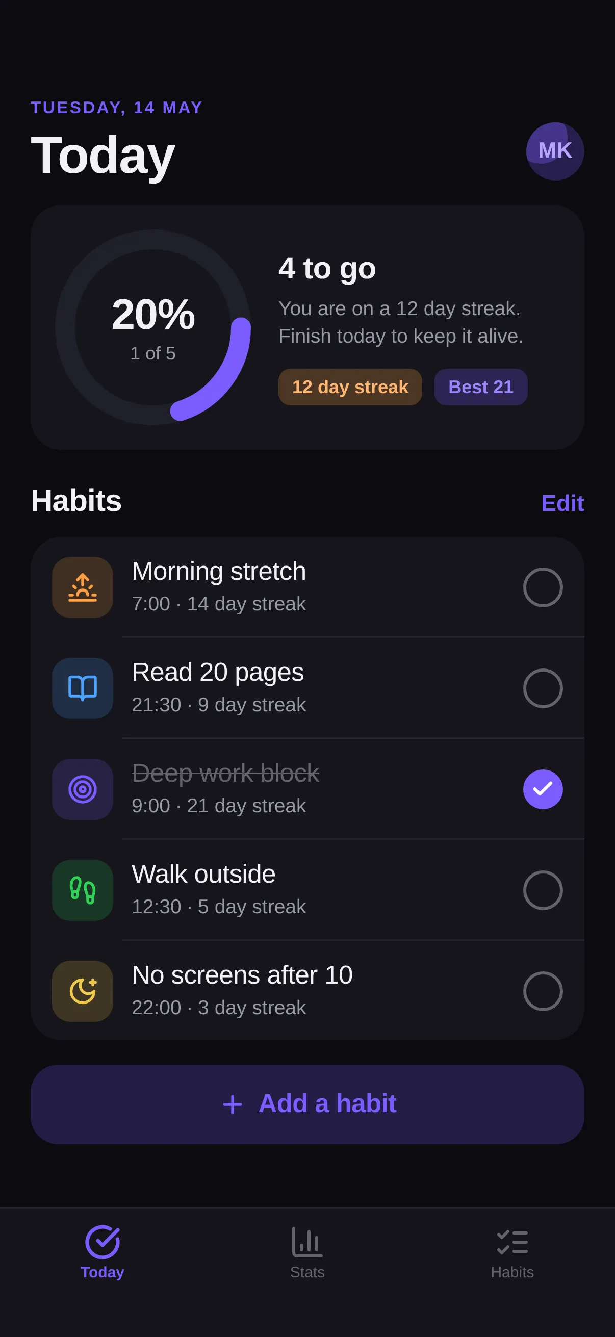 Pulse — Habit Ring preview 1