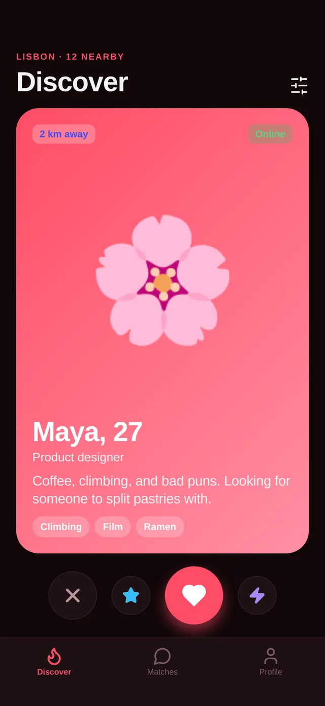 Spark — Dating